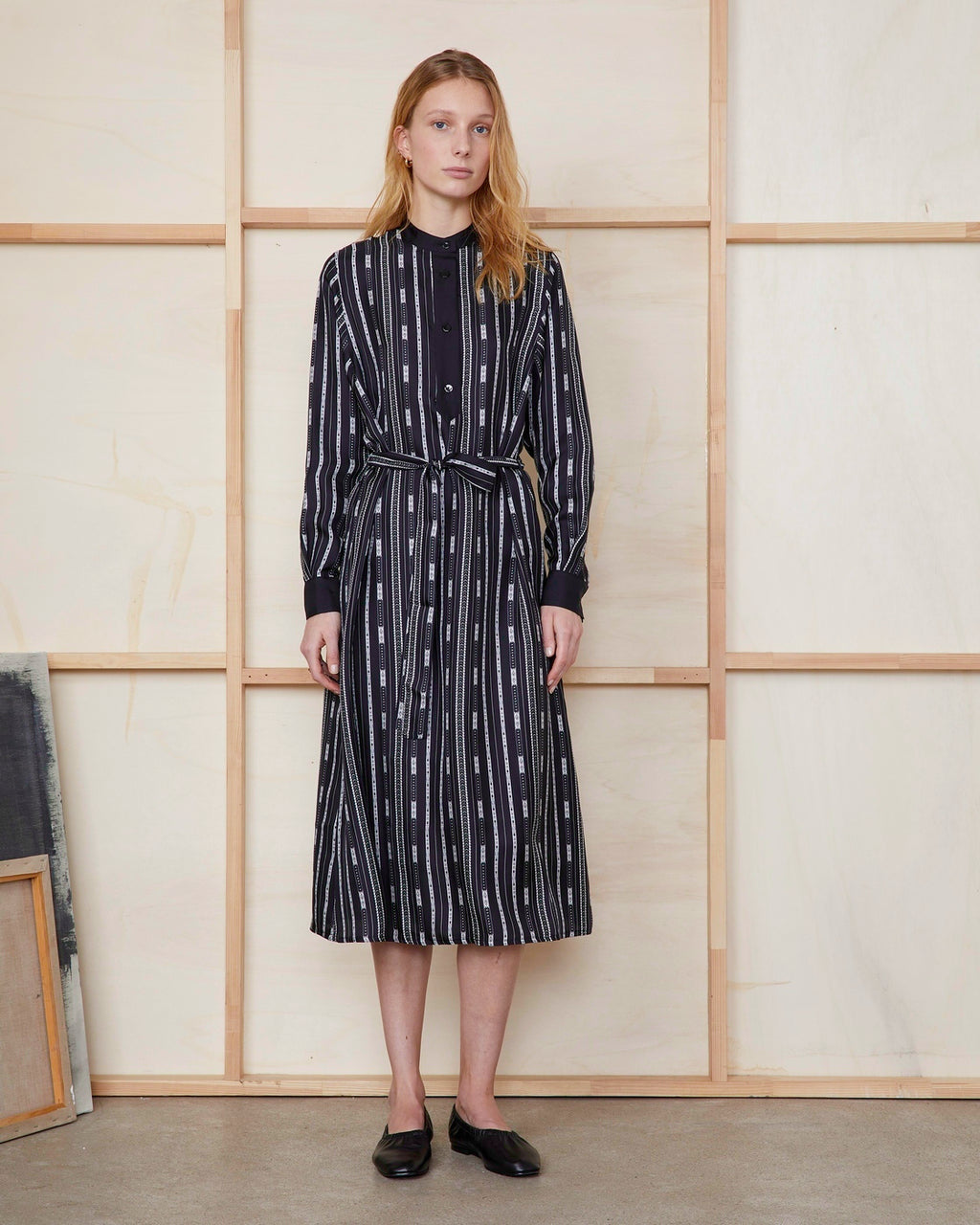 Robe Eve - Noir/Écru - Femme