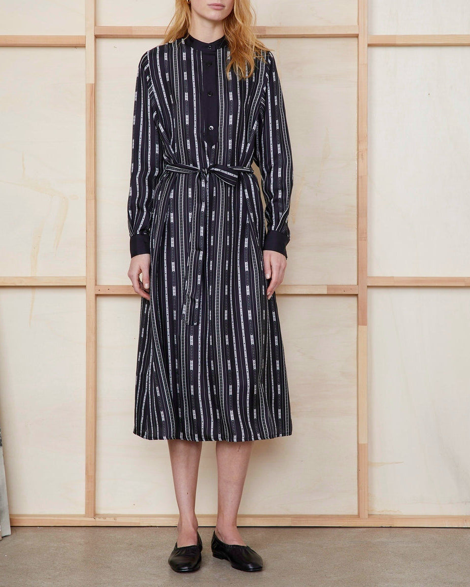 Robe Eve - Noir/Écru - Femme