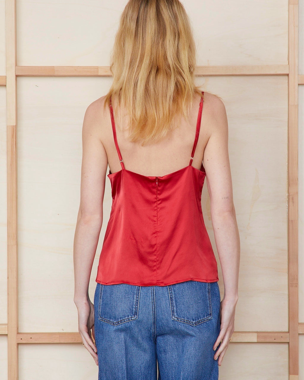 Top Callista - Rouge Profond - Femme