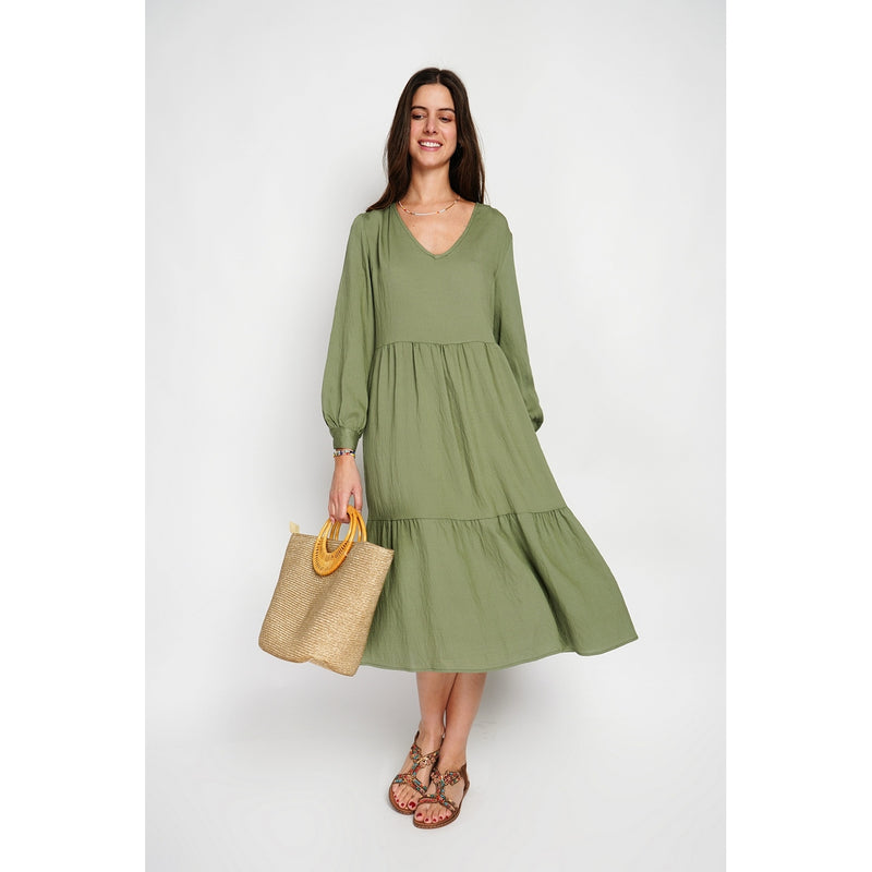 Vestido - Caqui claro
