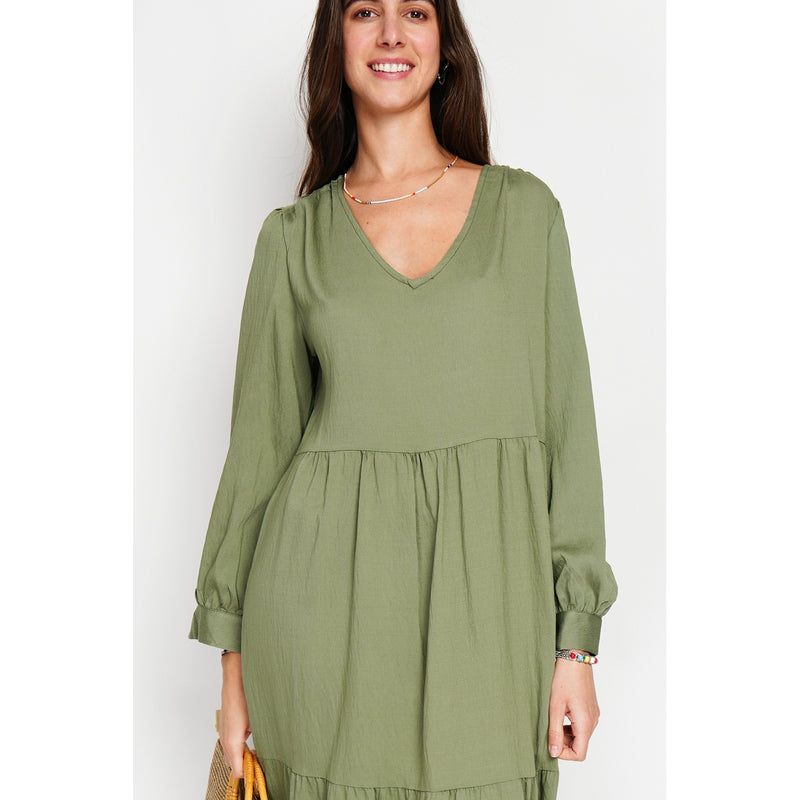 Vestido - Caqui claro