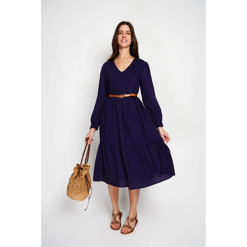 Vestido - Azul marino