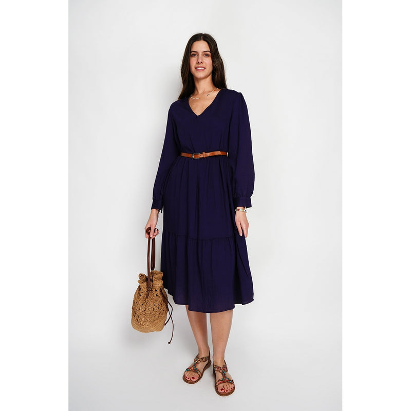 Vestido - Azul marino
