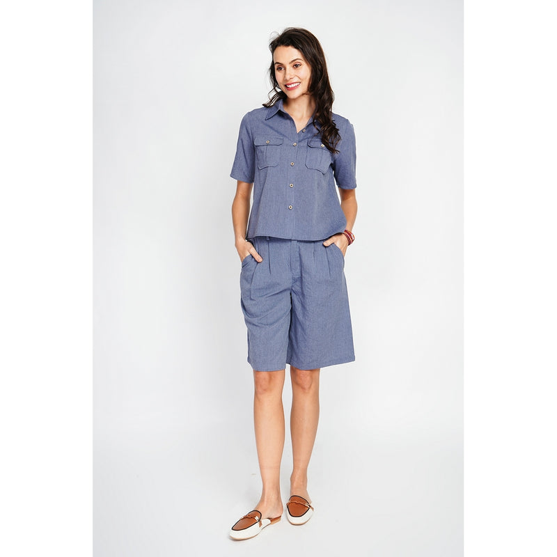 Bermudas - Azul Jeans