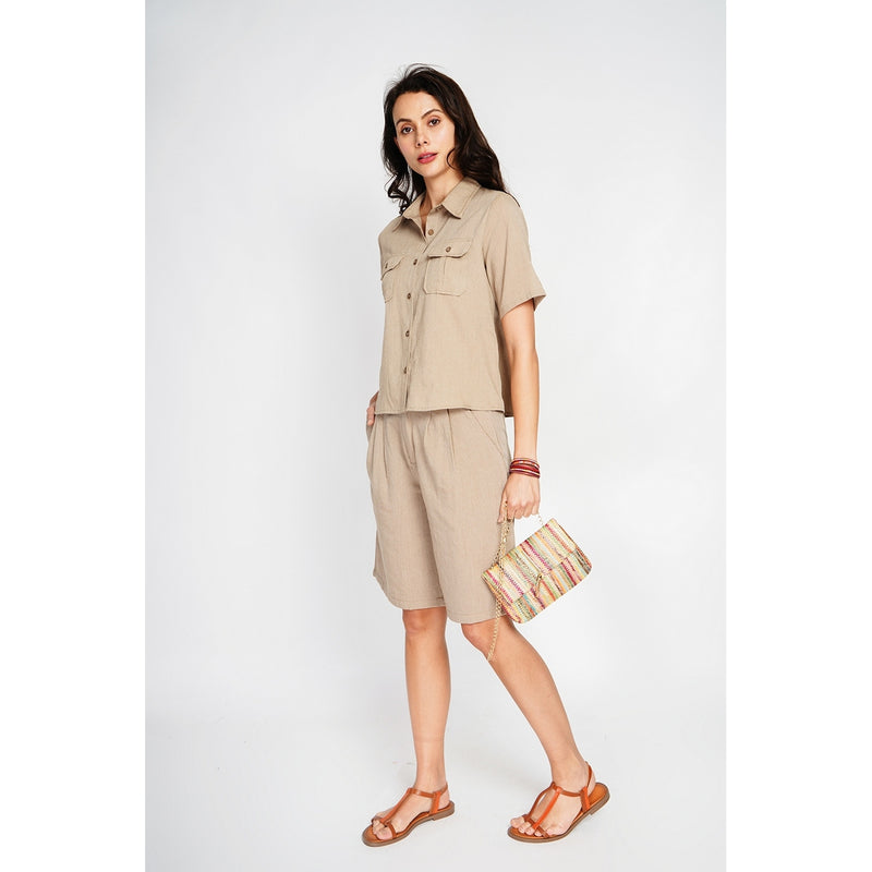 Bermudas - Camel