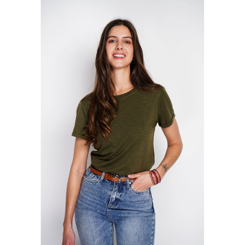 Camiseta - Caqui claro