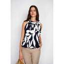 Top - Azul marino
