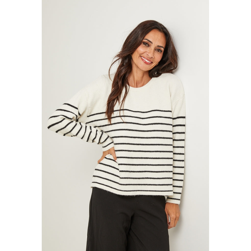 Pull - Beige Noir