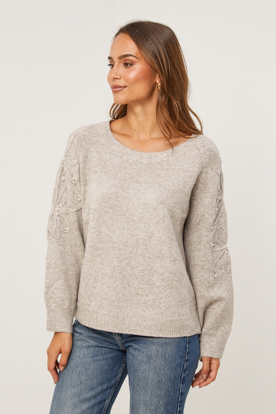 Pull - Taupe