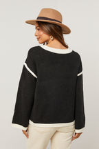 Pull - Noir/Blanc