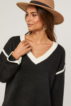 Pull - Noir/Blanc