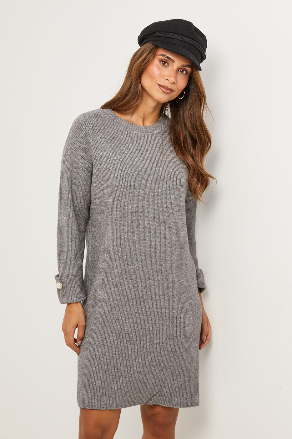 Robe Pull - Gris