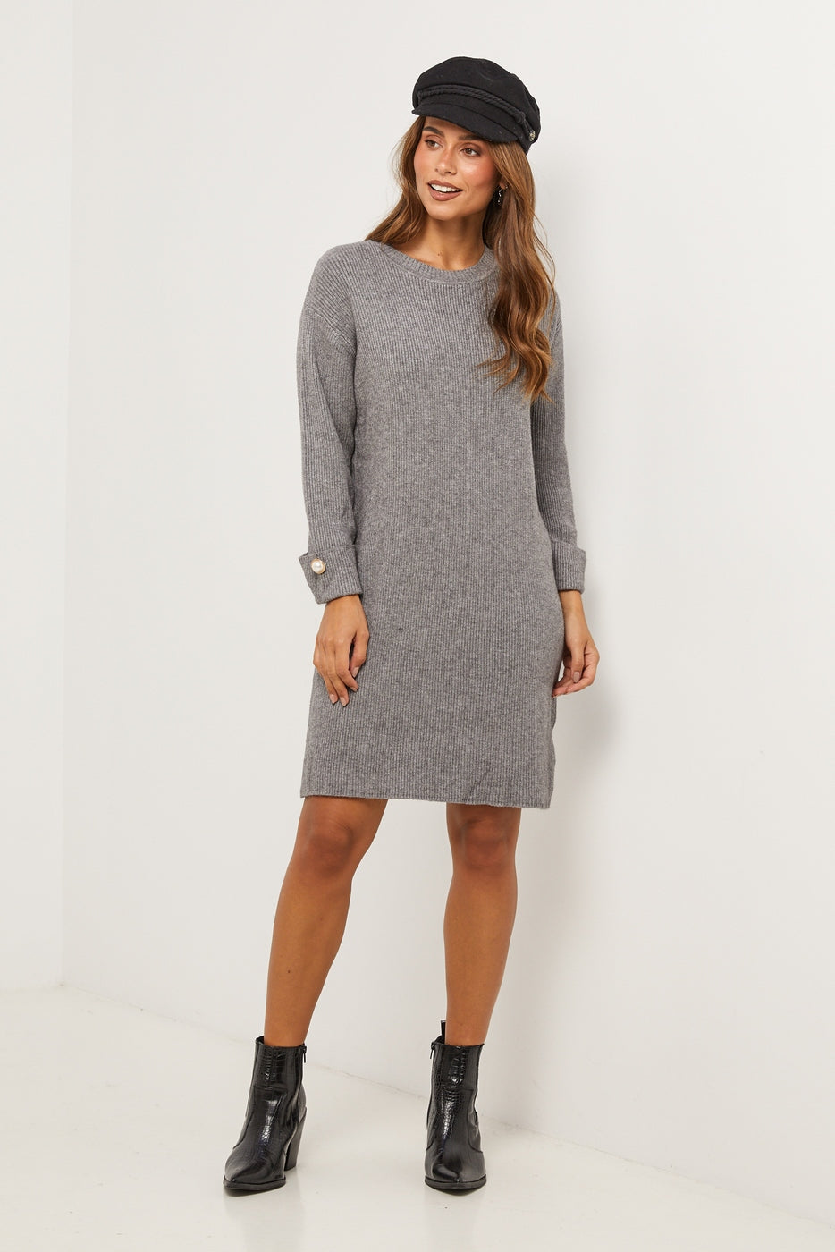 Robe Pull - Gris