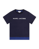 T-Shirt Manches Courtes - Blue Indigo - Garcon - The Marc Jacobs