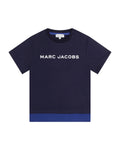 Short-Sleeved T-Shirt - Blue Indigo - Boy - The Marc Jacobs
