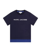 Short-Sleeved T-Shirt - Blue Indigo - Boy - The Marc Jacobs