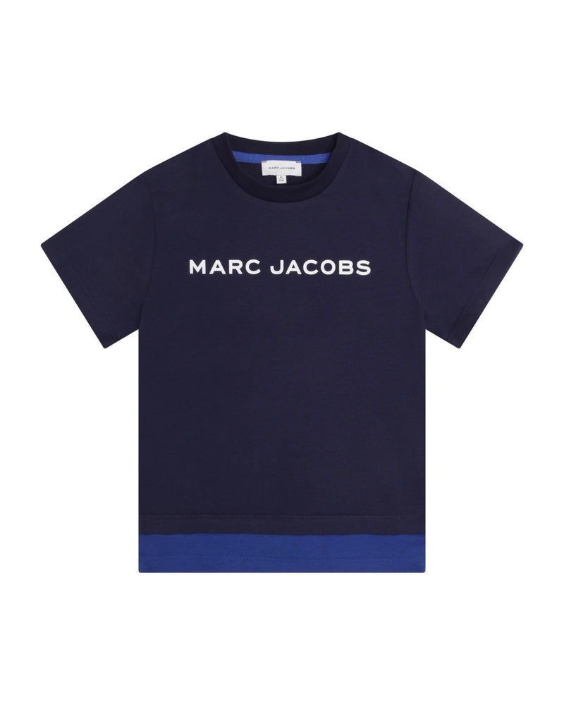 T-Shirt Manches Courtes - Blue Indigo - Garcon - The Marc Jacobs