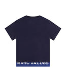 T-Shirt Manches Courtes - Blue Indigo - Garcon - The Marc Jacobs