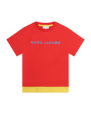 T-Shirt Manches Courtes - Rouge Vif - Garcon - The Marc Jacobs