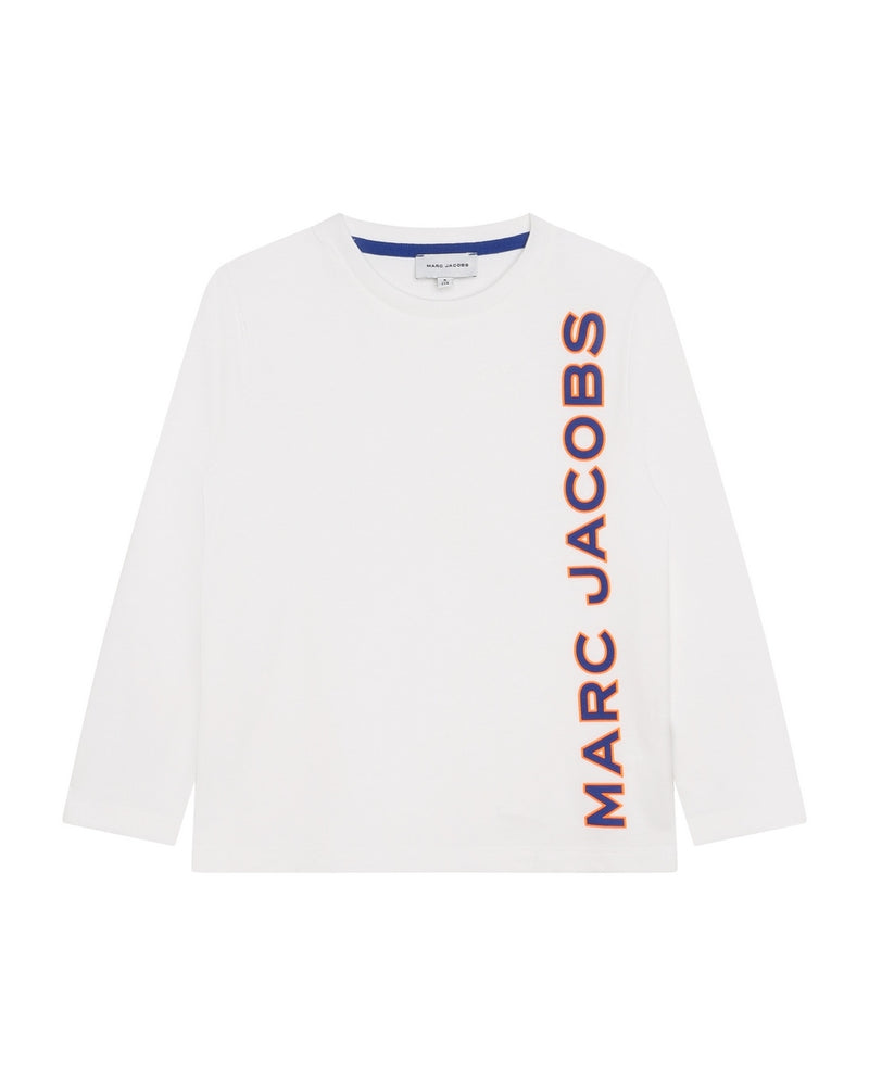 T-Shirt Manches Longues - Blanc - Garcon - The Marc Jacobs