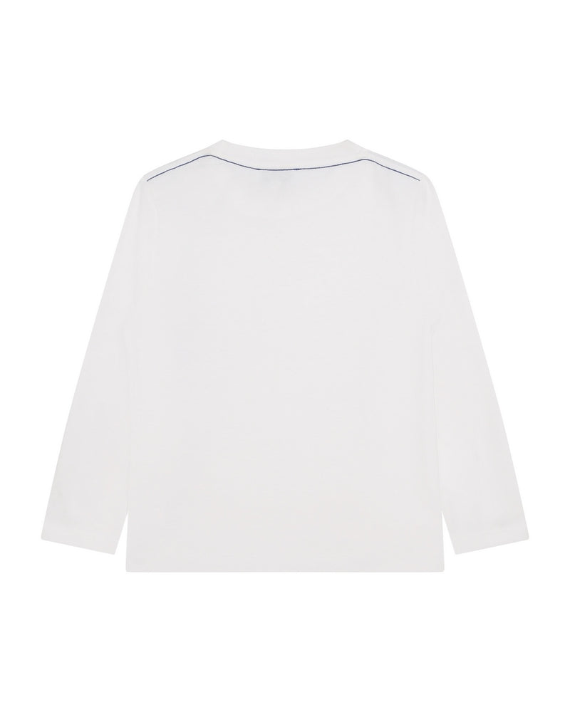 T-Shirt Manches Longues - Blanc - Garcon - The Marc Jacobs