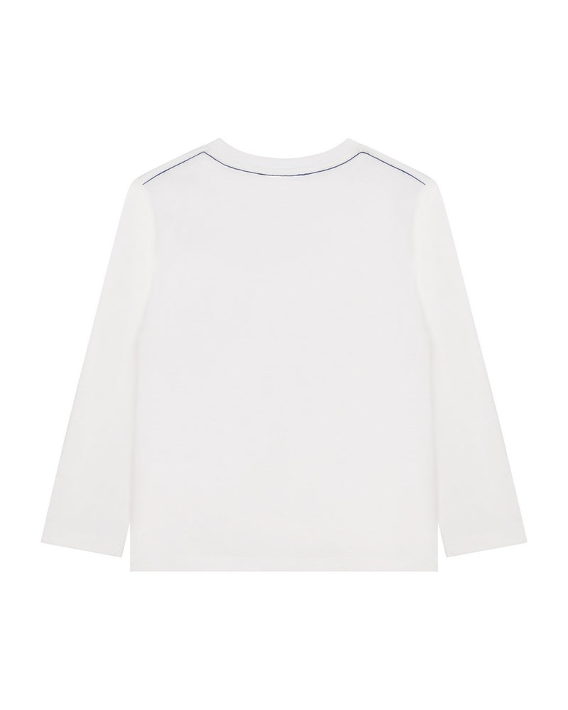 T-Shirt Manches Longues - Blanc - Garcon - The Marc Jacobs