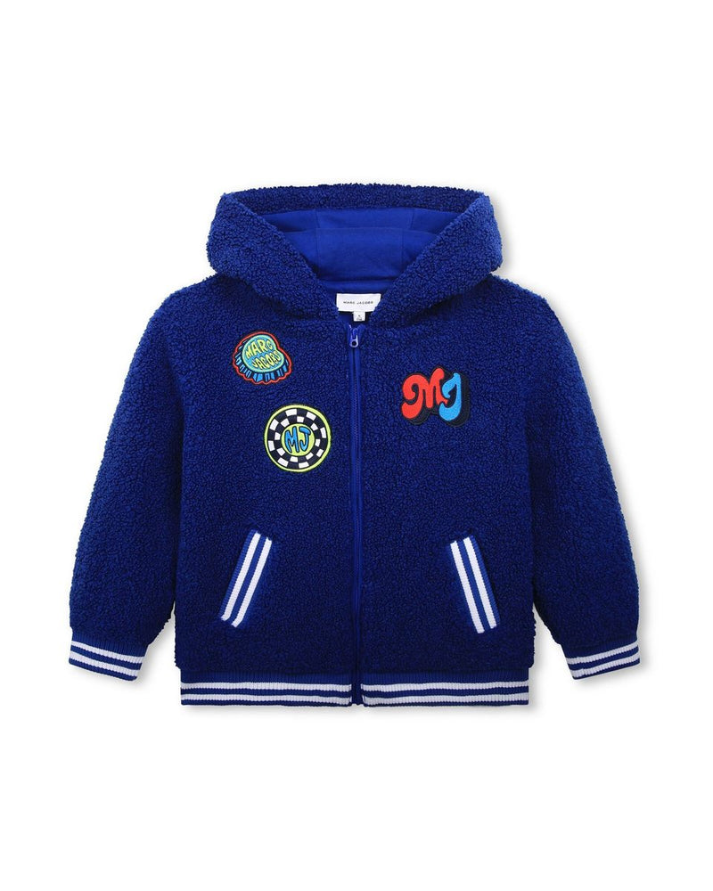 Cardigan A Capuche - Bleu Roi - Garcon - The Marc Jacobs