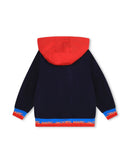 Cardigan A Capuche - Blue Indigo - Garcon - The Marc Jacobs