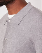 Cardigan Brent - Gris Clair - Homme
