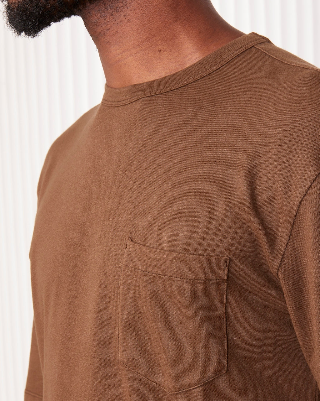 T-Shirt Benny Poche - Café Glacé - Homme