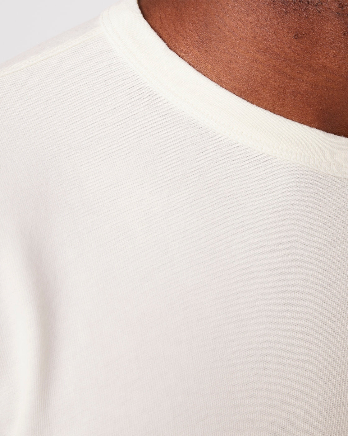 T-Shirt Benny Poche - Crème - Homme