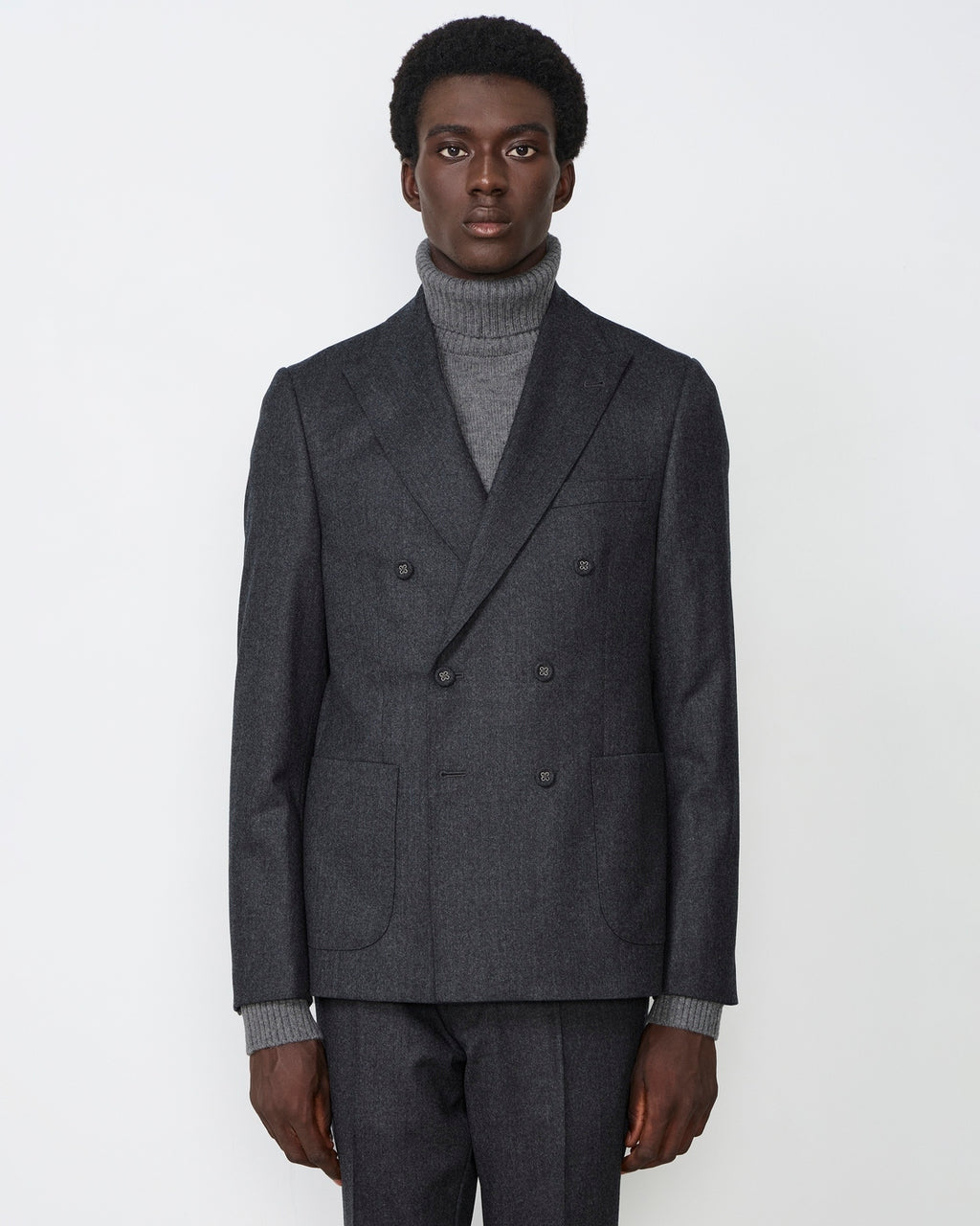 Veste Raphael - Gris Chiné Foncé - Homme