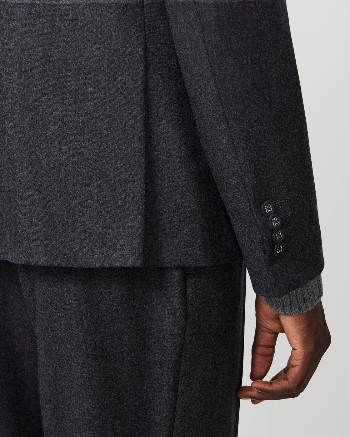 Veste Raphael - Gris Chiné Foncé - Homme