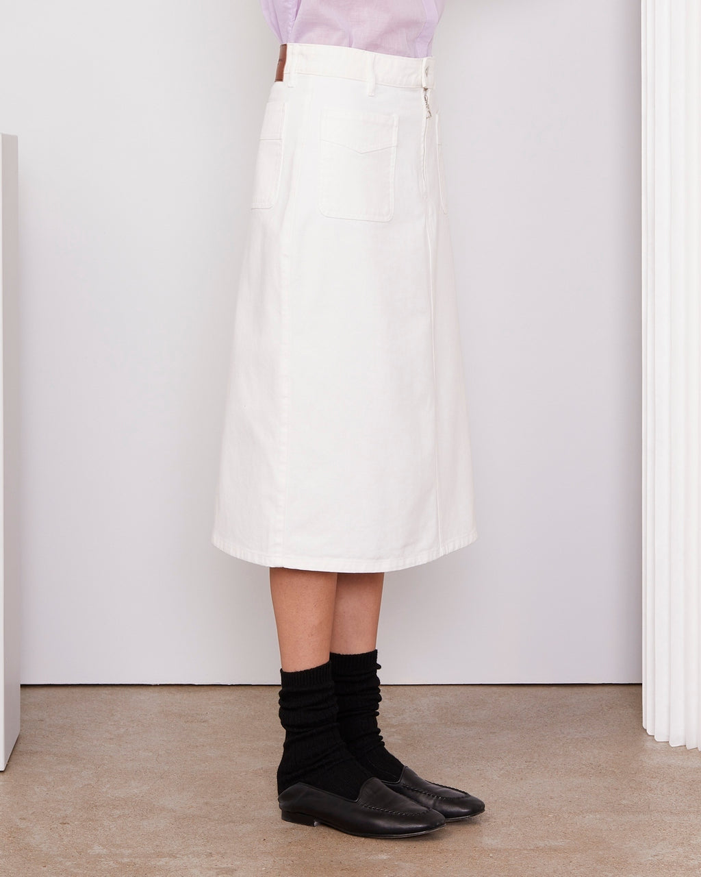 Jupe Ginny - Blanc - Femme