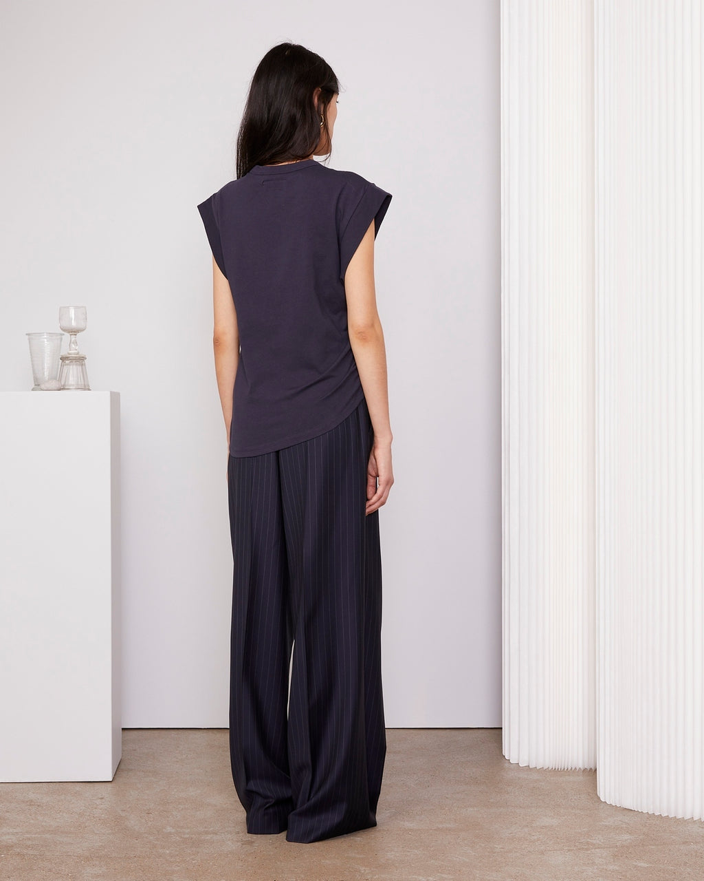 T-Shirt Inaya - Bleu Marine - Femme