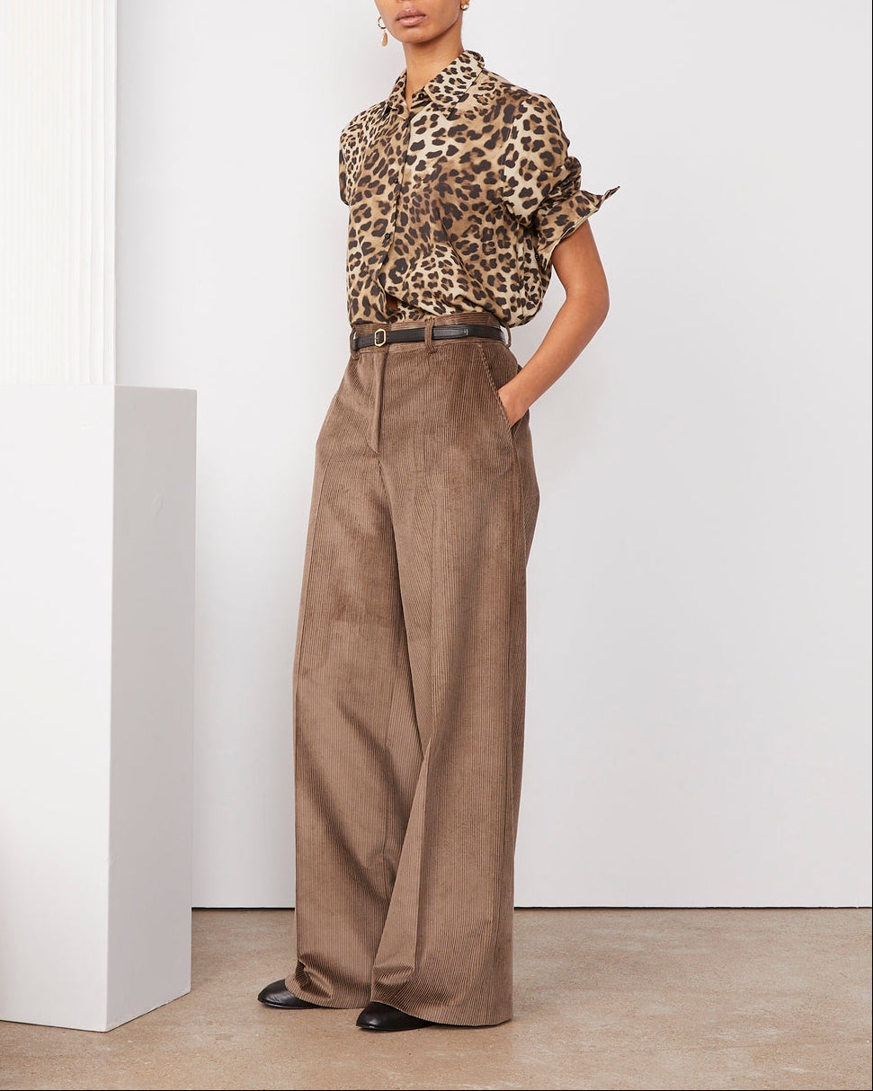 Pantalon Rosa - Taupe - Femme