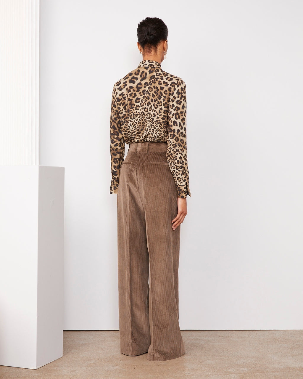 Pantalon Rosa - Taupe - Femme