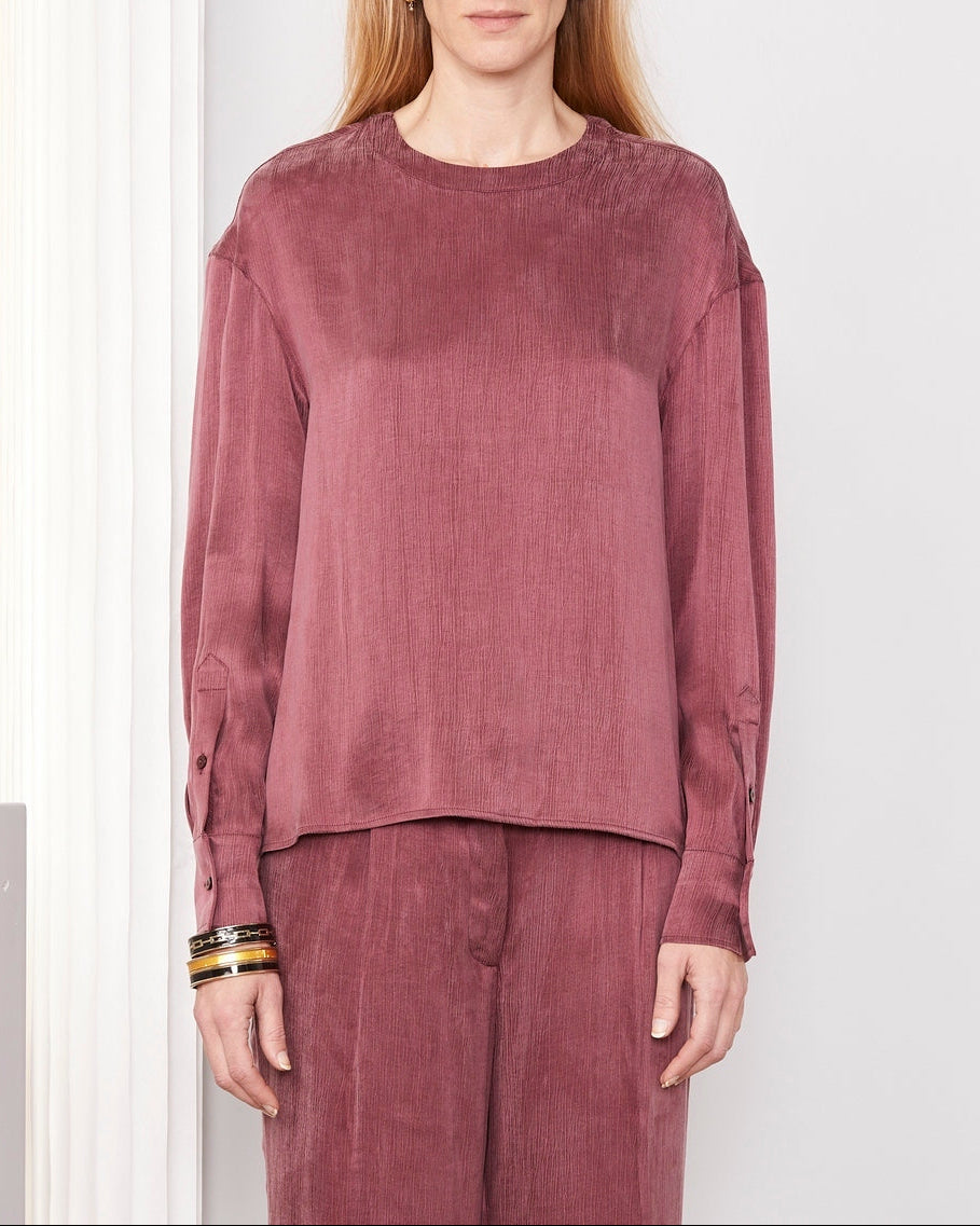 Top Rimy - Lie De Vin - Femme