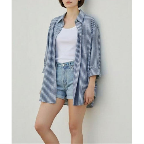 Chemise - Bleu Jeans