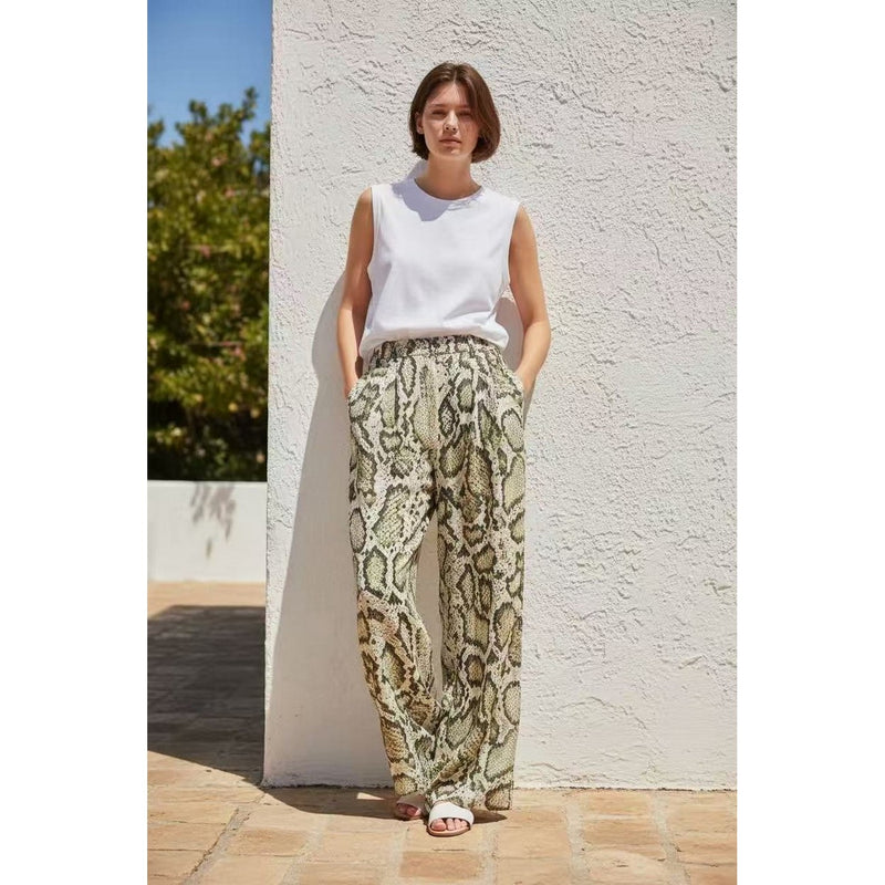 Pantalones - Caqui claro