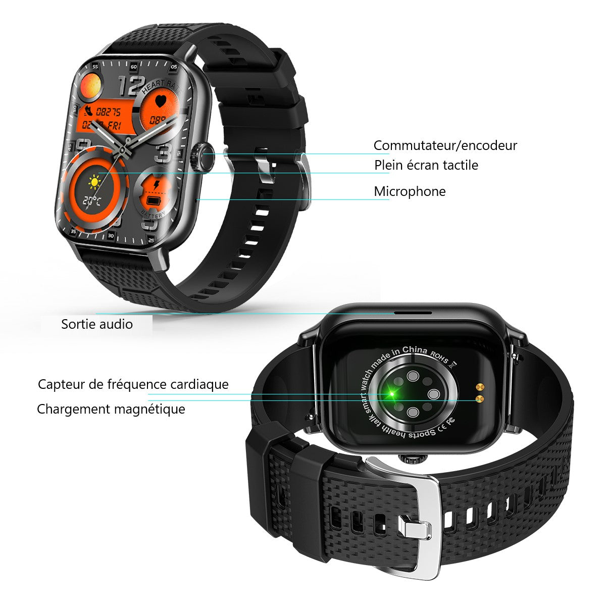 Montre Connectee Multifonctions