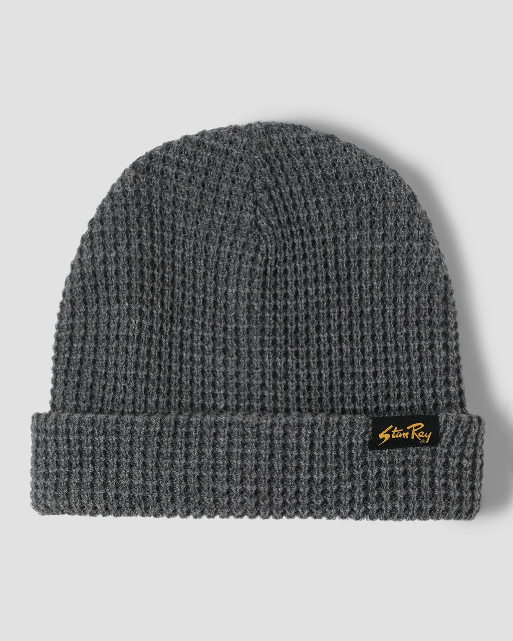 Waffle Beanie - Charcoal