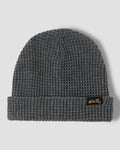 Waffle Beanie - Charcoal