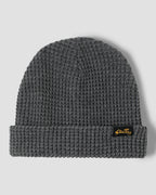 Waffle Beanie - Charcoal