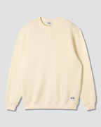 Waffle Long Sleeve Crew - Natural