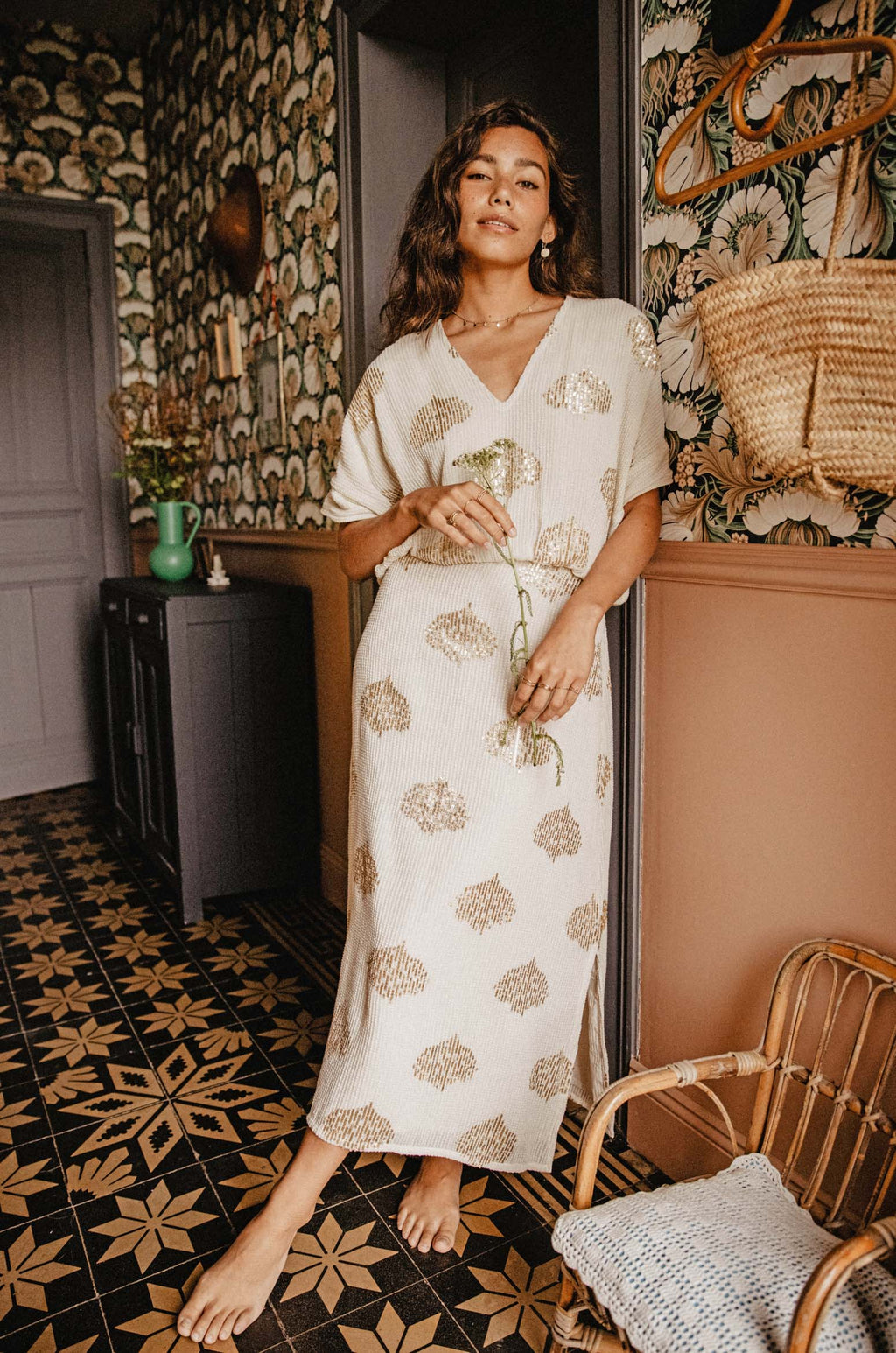 Wahoo Dress - Ecru