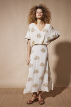 Wahoo Dress - Ecru