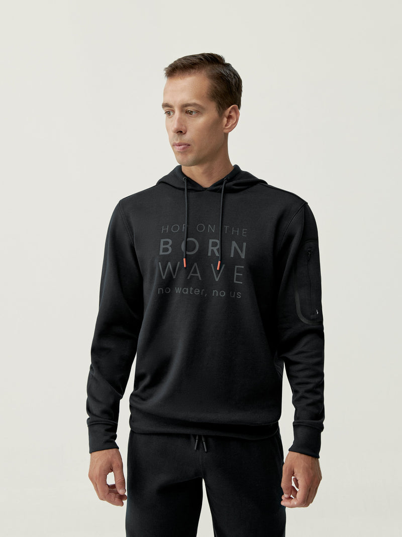 Sudadera con capucha Waikato - Negro - Hombre