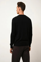 Jersey Cuello En V - Walt - Negro