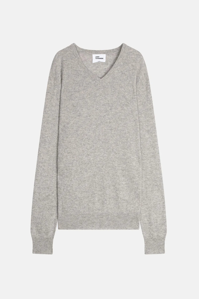 Pull Col V - Walt - Nuage Chiné